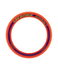 10 Inch Sprint Ring Flying Disc for Maximum Distance, Lightweight Outdoor Ring Thrower with soft edges, orange color
