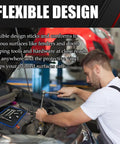 Flexible PVC Magnetic Tool Mat Set With Three Pad Sizes 12.8 By 9.64 Inches 12.8 By 4.1 Inches And 4.33 By 4.33 Inches For Holding Screws Nuts Bolts And Sockets On Hoods Toolboxes And Metal Surfaces In Garage Or Auto Repair, flexible mat on car hood