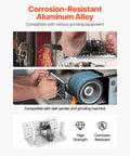 Rugged Adjustable Belt Sander Knife Jig With Dual Handles 85 To 115 Degrees Angle Finder with corrosion-resistant aluminum alloy.