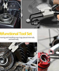 500Pcs Retaining Ring Set M4 To M28 With 21 Sizes Alloy Steel Circlip Snap Ring Kit Including 4 Pliers For Internal And External Snap Rings Pro Grade For Automotive Machinery And DIYers used on automotive parts