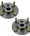 Two Piece Front Passenger Wheel Bearing And Hub Kit For 2001 2006 Hyundai Elantra Includes Front Bearings And Hubs