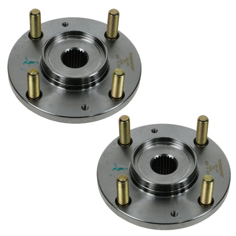 Two Piece Front Passenger Wheel Bearing And Hub Kit For 2001 2006 Hyundai Elantra Includes Front Bearings And Hubs