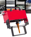 Rock Solid Pneumatic Dot Peen Marking Machine For Chassis Codes And Engine Tags Portable Metal Engraver front view with carbide needle.