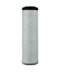 10 Inch Slim Line Drop In Water Filter With Catalytic Carbon Salt Free Scale Preventer Banishes Chlorine And Chloramines Protecting Coffee Espresso And Ice Equipment With No Sweat Daily Filtration, slim white cartridge.