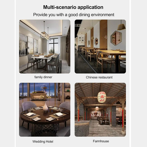 Multi-scenario applications of Oversized Marble Lazy Susan With 360 Degree Swivel Rotation in dining settings.