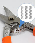 Housoutil Mini Compression Springs Kit With 100 Stainless Steel Mechanical Assortment Pieces For Tough DIY Repairs On Cars Doors Curtains And Heavy Duty Gadgets That Make Your Fixing Quest Super Easy And Cool. Stainless steel spring in pruning shears