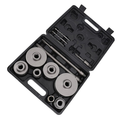 Get This Rock Solid Aramox Hole Saw Kit For Concrete Jobs With Seven Tungsten Steel Sizes From 30 Mm To 110 Mm And An Sds Plus Shank Making Masonry Tasks Way Easier And Faster For Your Next Big Build Or Repair Job At Home. hole saw kit in case, 30-110 mm, tungsten steel, SDS Plus