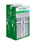 Air Filter 17.5x27x5 MERV 8 Two Pack For HVAC System Pleated Dust And Allergen Defense Fits Trane And American Standard