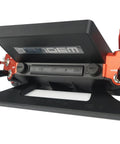 Back view of Tandem X20 PRO AW Radio Transmitter Ultimate Bundle with TD SR18, orange CNC shell and control panel detail
