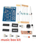 Sixteen Dope Sounds Custom Mechanical Music Box Kit For Kids Build Your Own Tuned Toys With Simple DIY Electronics Projects For Creative Play For Budding Engineers And Music Lovers Learning Hands On Electronics And Creative Sound Experiments. DIY electronics kit parts