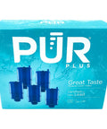 Faucet Mount Replacement Filter 5 Pack With Mineral Clear Design box packaging