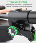 Josby Hydraulic Pipe Bender Tool 6-22Mm Manual Bending Machine with color-coded hydraulic switch for efficient bending.