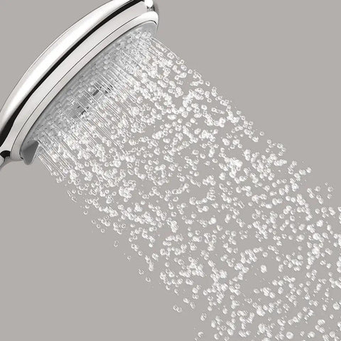 6-Inch Rain Showerhead With RainAir Air Infusion and AirPower, Easy Install, Quick Clean Anti Lime Scale, 2.0 GPM Water-Saving Flow
