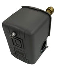 135 To 175 PSI Air Compressor Pressure Switch With Pumptrol Unloader Valve And On Off Switch Heavy Duty Grey