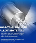 Close-up of 6061-T6 aluminum alloy material in manufacturing for 3-Inch Rear Levelling Kit And Heavy Dity Lift Spacers For Dodge Ram 1500 2009 To 2025
