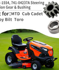 Steering Pinion Gear And Bushing Kit For MTD Cub Cadet Lawn Tractors LTX 1050 LT1046 image with parts and tractor
