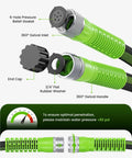 Flat Soaker Hose 15 Foot for Garden With Anodized Aluminum Ends Drip Hose Flexible Lightweight Soaking System Save 80 Percent Water