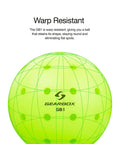 Neon Green Pickleball Balls 3 Pack For Practice And Play, High Visibility Durable Core For Indoor And Outdoor Court Use