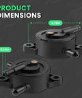 Product dimensions for Fuel Pump For 17 Hp To 25 Hp Small Engine Lawn Mower And Tractor Gas Vacuum Pump With Fuel Filter Compatible.