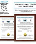 NSF/ANSI/CAN 61 Certified cUPC certifications for quality assurance and safe materials in plumbing components.