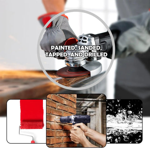Heavy-Duty 10oz Multipurpose Epoxy Clay used in various applications: sanding, drilling, painting, and underwater repair