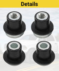 Dodge Ram 1500 Steering Rack And Pinion Mount Bushing Kit 4 Piece Replacement For 52106728AC 52113031AD 2002 To 2012