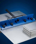Go-To Heavy Duty Sheet Metal Bender Hand Tool For Roofing And HVAC, 15.25 Inch Metal Bending Tool With Built In Ruler, Pro Grade Hemming Solution