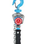 Quarter Ton Lever Chain Hoist Heavy Duty Pro Grade Ratchet Puller With Five Foot Lift And Pull Length For Workshop And Job Site