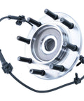 Rock Solid Front Wheel Bearing And Hub Assembly Kit For 01-07 Chevy Silverado 3500 Gmc Sierra 3500 Classic Rwd Drw Oem Spec Steel front wheel hub with bolts