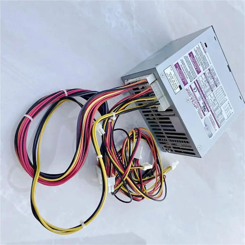Rock Solid Heavy Duty Industrial Control And Computer Power Supply For Medical Equipment Built Like A Tank EpcsA 500P Model with cables.