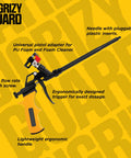 Dependable trigger gun for Pro Level Heavy Hitter Closed Cell Spray Foam Insulation Kit, featuring ergonomic handle and adjustable flow.