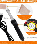 Top Tier PU Round Belt Welding Machine Kit With Precision Hot Melt Connector, Adjustable Temp Soldering Iron for PU belt repair
