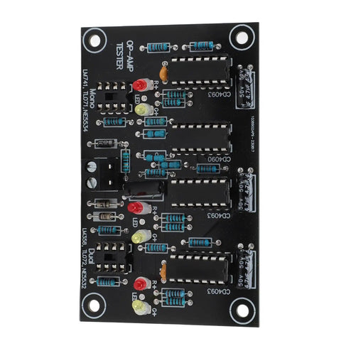 Pro Grade Op Amp Testing Module For Single And Dual Op Amp Boards Compatible With LM741 LF356 NE5534 TL071 TL081 OP07 And LM358