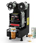 No Fuss High Output Automatic Cup Sealer Machine 90 To 95 Mm, 500 To 700 Cups Per Hour, Electric Sealer With Counting LCD