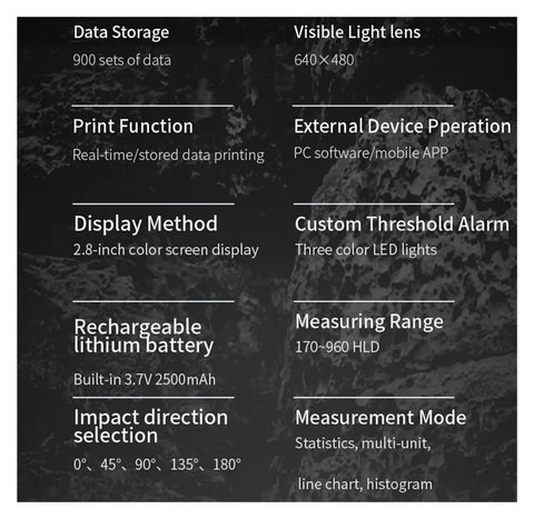 Top Tier Portable Digital Hardness Tester For Steel And Metal Featuring Vickers And Rockwell Scales 640 By 480 Pixel Display data storage and display method overview.