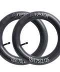 12 Inch Bike Inner Tubes For 12x1.75 12x1.90 12x1.95 12x2.0 12x2.10 12x2.125 With AV32mm Schrader Valve 2 Pack