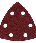 Get A Serious Grip With This 90 Piece Set Of Triangle Sandpaper Discs Featuring Hook And Loop Backing Plus Dust-Venting Holes triangular sandpaper disc with holes.