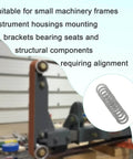M13 By 19mm 304 Stainless Flat Washer Shim Set 48 Pieces for precise spacing in machinery mounts and component alignment