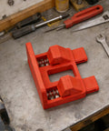 Heavy Duty Electric Wire Welding Fixture Strength Clamp For Secure Connection In Damp Garages No Rust, Super Quick Install Fixation Wire Holder on workbench.