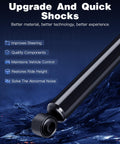 Rear Struts and Gas Shocks Set for Honda Civic 2006 to 2011 and Acura CSX 2006 to 2011, close-up on single shock absorber