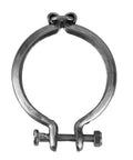 Front view of V Band Flange Clamp For Turbo Upgrades Aluminum Fitting For HX35 HX35W HX40W, showing the durable metal construction.