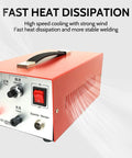 Red Handheld Jewelry Spot Welder 30 Amp For Gold Silver Platinum And K Gold Pro Pulse Arc Spot Welder For Diy Jewelry Repair