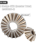 Upgrade Kit For 1/8 Sledge 4WD Differential Gear Set With Hardened Steel Bevel And Planetary Gears, Precision Fit Replacement