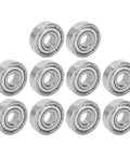 Stainless Steel High Speed Quiet Roller Skate Bearings For Skates Skateboards Longboards Inline And Electric Boards 7x19x6mm 10 Pcs