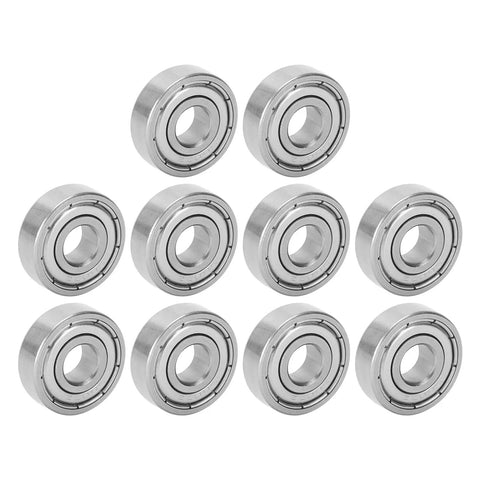 Stainless Steel High Speed Quiet Roller Skate Bearings For Skates Skateboards Longboards Inline And Electric Boards 7x19x6mm 10 Pcs