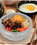 Korean Stone Bowl Set With Wooden Base For Bibimbap Soup And Rice Keeps Food Hot Longer With Durable Granite Stoneware Perfect For Home Cooks And Foodies Ramen Hot Pot And Everyday Meals