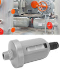 Pro Grade Auto Drain Valve For Air Compressors DN15 0.2-1.2 MPa Mini Translucent Series Floating Ball Type Condensation Drain Aluminum Shell