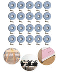 Durable Screw On Furniture Glides For Chair Legs And Cabinets Wood Floor Protection With Easy Sliding Pads And Included Screws