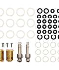 Brass B-6K Pro Grade Job Parts Kit For TS Brass Compatible With Eterna Cartridges Replacement Includes Right And Left Hand Removable Inserts, Spindles, Screws, And Gasket For Quick, Easy Install displayed on white background