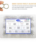 310 Piece Spring Hose Clamps Set 5 To 13mm Nine Sizes Universal Fuel Line Water Pipe Air Tubing Fasteners Kit box